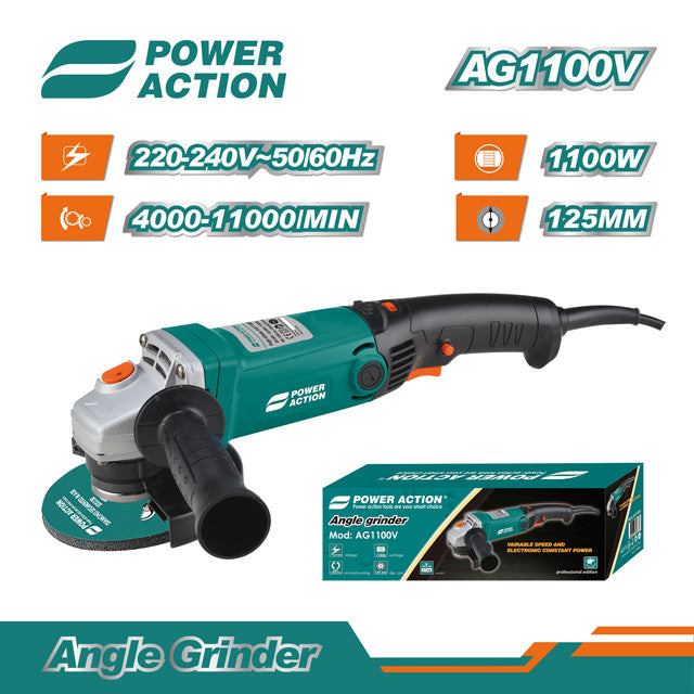 Power Action Angle Grinder-AG1100