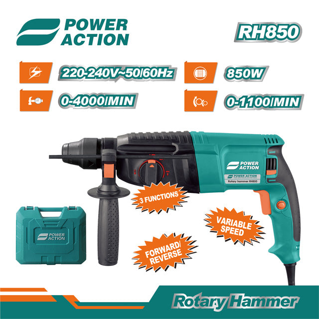 Power Action Rotary hammer-RH850