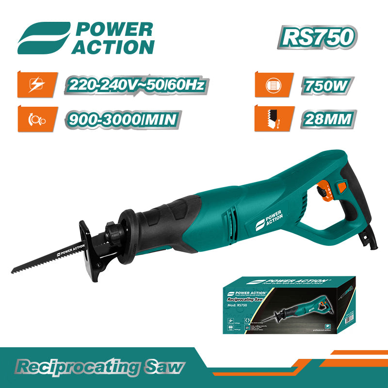 Power action Reciprocating Saw RS750