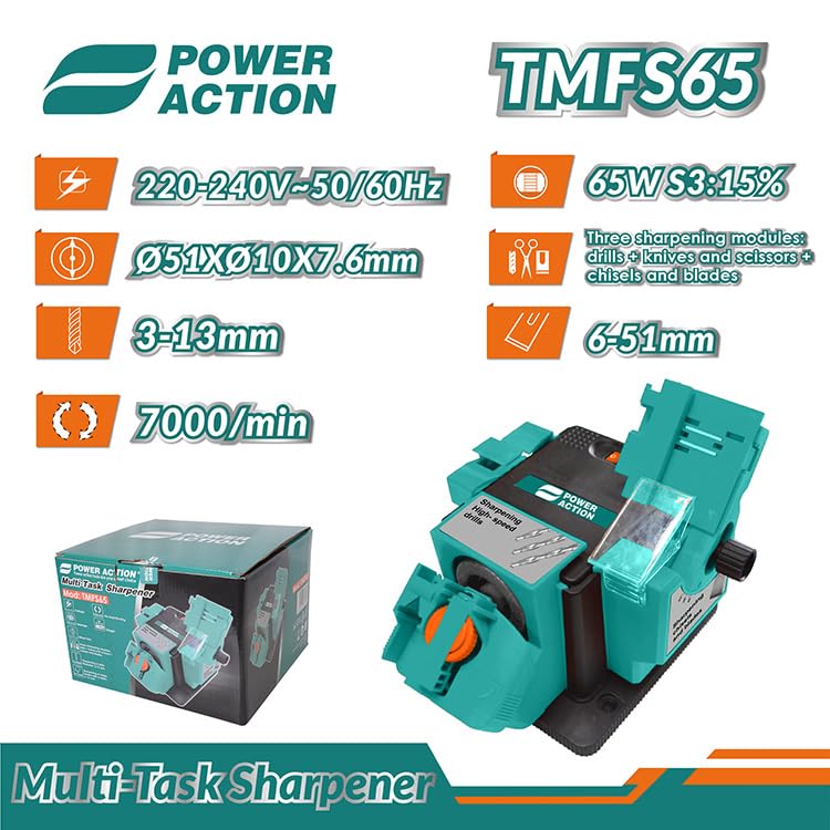 Power Action Multipurpose sharpener TMFS65