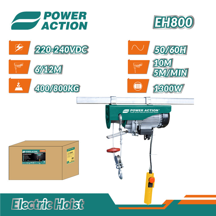 Power Action Electric Hoist EH800