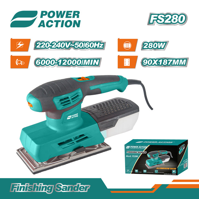 Power Action Finishing Sander FS280