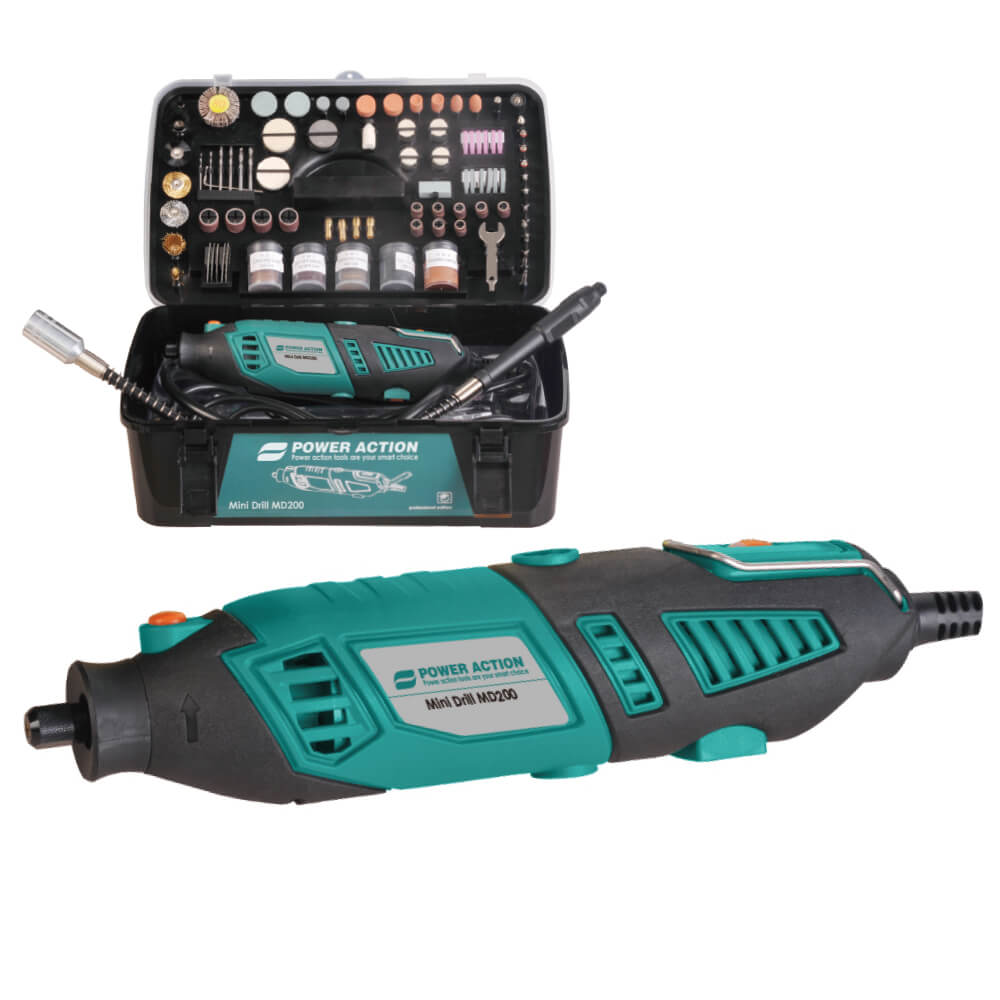 Power Action Mini Drill MD200C