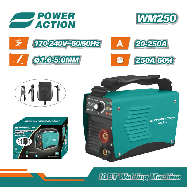 Power Action IGBT Welding Machine WM250